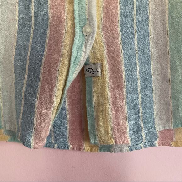 Rails Charli Jubilee Stripe top Small - Picture 11 of 12